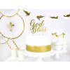 PartyDeco zapichovací papírová dekorace na dort God Bless KPT43-019M dortis  | Cukrářské potřeby