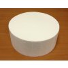 Polystyrenová maketa kruh 12 cm (výška 10 cm) /D_4517