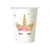 Papírový kelímek 266ml 6ks unicorn - Godan  | Cukrářské potřeby