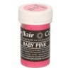 Gelová barva baby pink pastelová 25g - Sugarflair  | Cukrářské potřeby