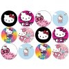 Jedlý papír  HELLO KITTY CUPCAKES MIX