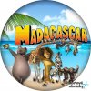MADAGASCAR (Zvolte VELIKOST průměr 20 cm ☝, Zvolte PODKLAD FONDÁNOVÝ DECORLIST ✴️)