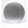 Podložka pod dort PEVNÁ stříbrná vzor Grape kruh 30 cm 12" (1 ks) ♡