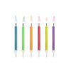 PartyDeco svíčky s barevným plamenem (6 ks) ▹