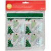 Pytlíky na sladkosti vánoční stromeček 18,5x18,5cm 20 kusů - Wilton  | Cukrářské potřeby