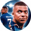 Jedlý papír  KYLIAN MBAPPE  tisk na jedlý papír | expresní dodání