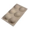 Cesil Silikonová forma na pečení/na mražené dezerty Polokoule 7 cm (na 6 ks) ▹