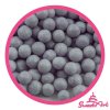 SweetArt cukrové perly stříbrné matné 7 mm (80 g) ♡