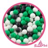SweetArt cukrové perly Football mix 7 mm (80 g) ♡