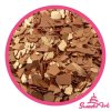 Cukrové šupiny SweetArt bronzové (30 g) ▹