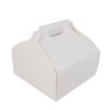 Dortová krabice bílá s úchytem (25 x 25 x 12 cm) /D_7272
