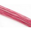 Matné sytě růžové, cukrářské floristické drátky 0,812 mm Cake Masters, 50 ks 24G