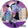 Jedlý papír  VAMPIRINA (● velikost průměr 20 cm ☝, ● materiál FONDÁNOVÝ DECORLIST ✴️)