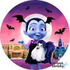 Jedlý papír  VAMPIRINA (● velikost průměr 20 cm ☝, ● materiál FONDÁNOVÝ DECORLIST ✴️)