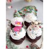 Vánoční marshmalloe dekorace 8ks