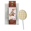 16601 formy na coko lizatka lolli pop 2 ks tabulka kruh 30g 4 tvary forma 2 formy