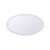 Tác plastový bílý kruh 34 cm (1 ks) /D_0598