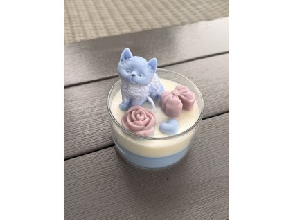 Sójová svíčka KOČKA