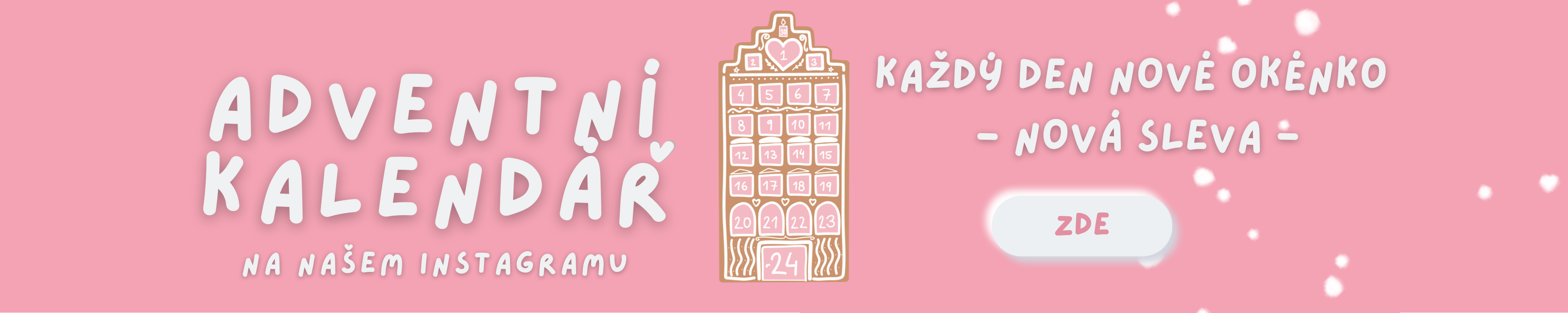 Adventní kalendář banner