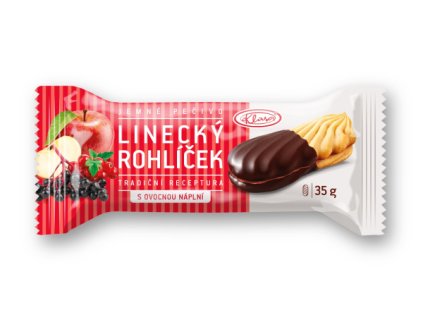 Linecký rohlíček s ovocnou náplní 35g