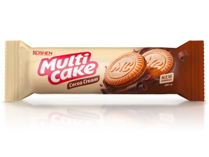 Roshen Multi Cake sušenky 180g s kakaovou náplní