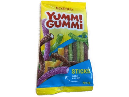 ROSHEN Yummi Gummi Sour Sticks 70g