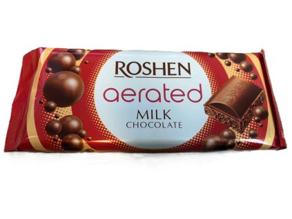 Roshen Čokoláda Bubble mléčná 80g