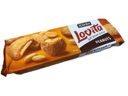 ROSHEN Lovita Soft Cookies Arašídy 127g