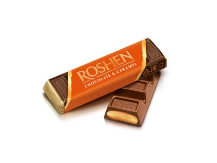 ROSHEN Mléčná čokoláda Karamel 43g