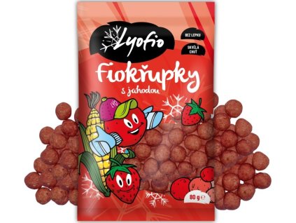 Fiokřupky s jahodou 80 g