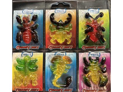 VIDAL Creepy Jelly 11g balení 6x11g