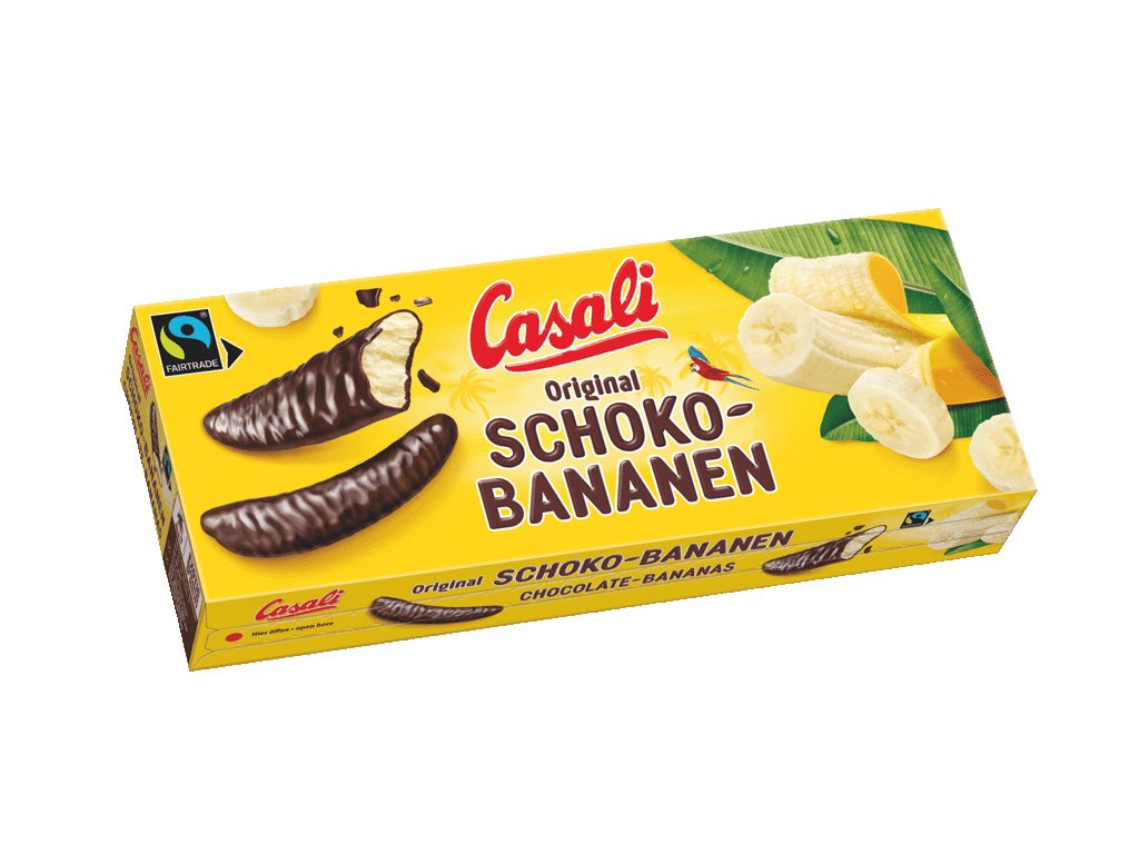 Casali čokobanánky extra velikost  600g