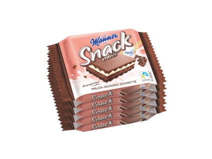 Manner mini oplatky s čokoládou a mlékem 5x25g