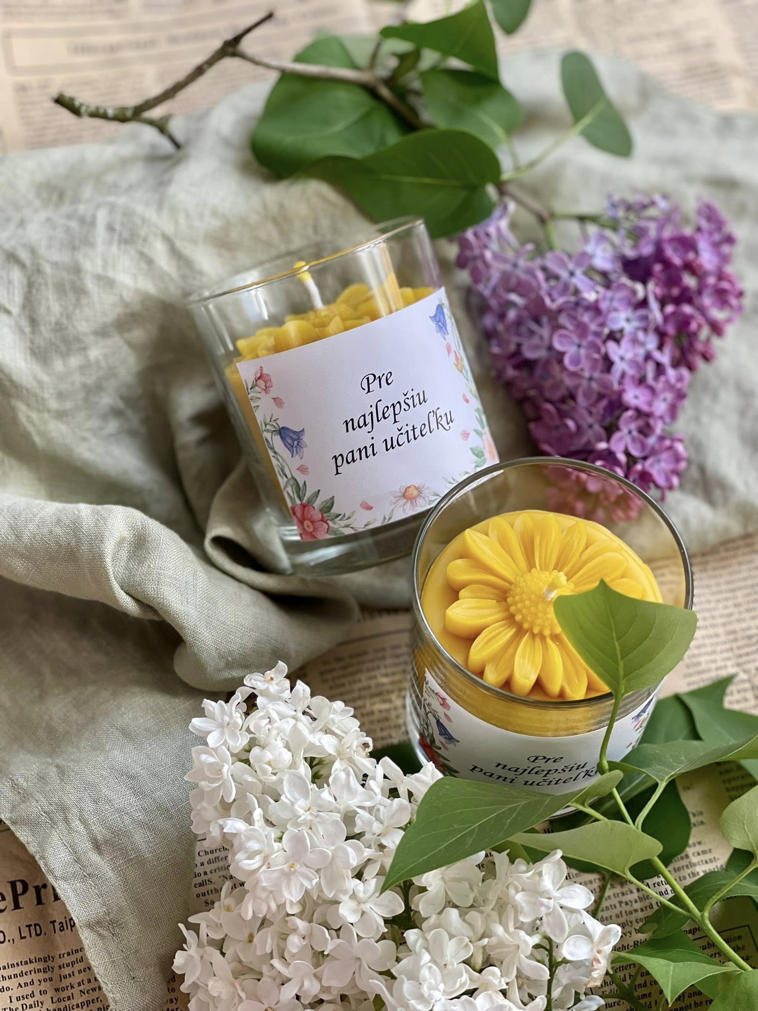 Ručne odlievané sviečky