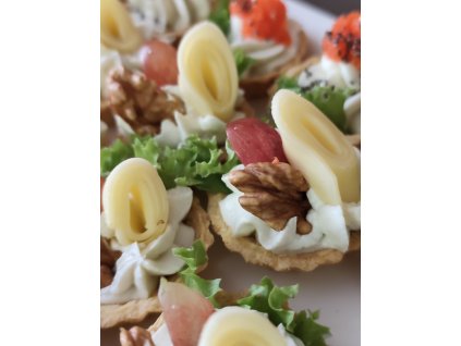 Košíčky z lineckého těsta