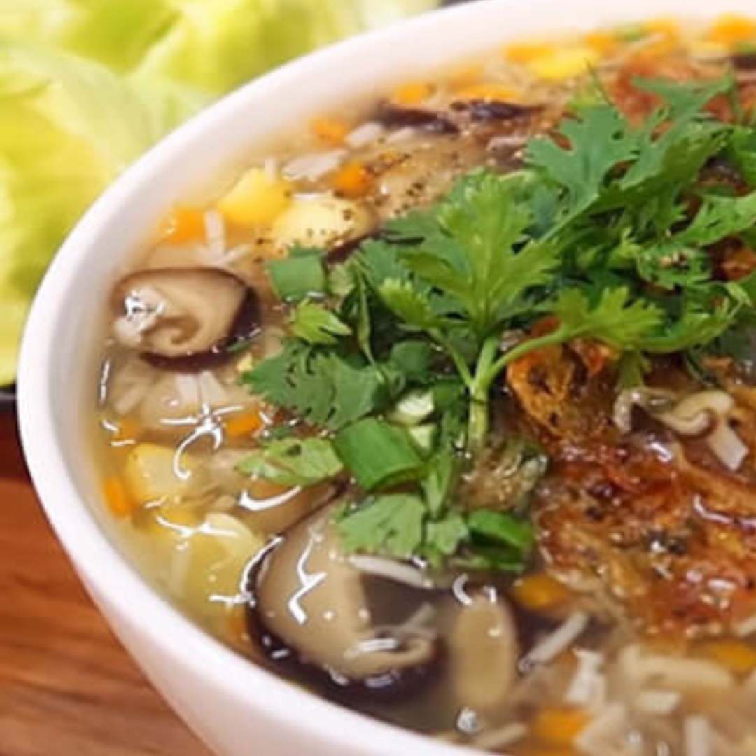 Vietnamská polévka - Sup Gà