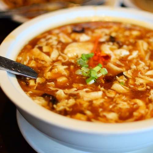 Originální pekingská polévka (ostrokyselá)