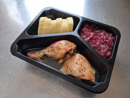 1 kuře ala kachna II