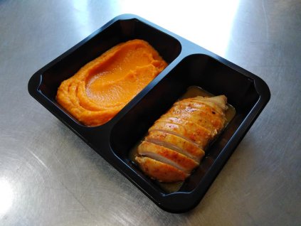 kuřecí prsa s batát pyré