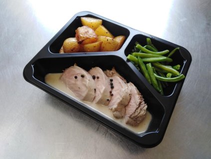 1 panenka na pepři s fazol