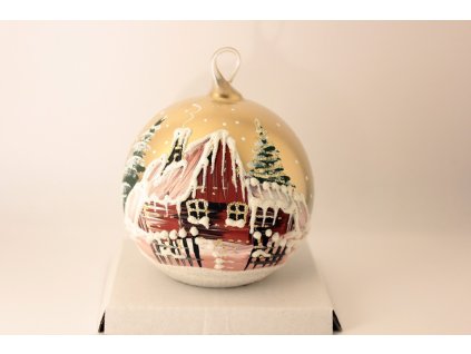 1024 vanocni koule zlata