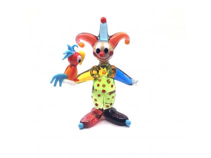 Šašek s papouškem