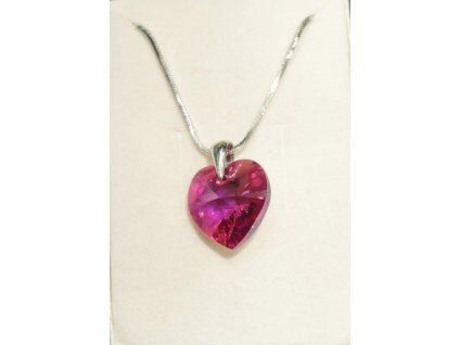 961 srdce svetle cervena