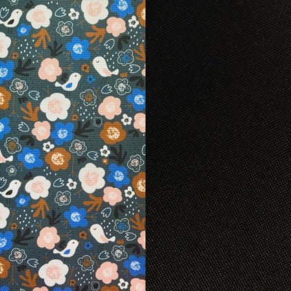 Ptáček a květy Rolltop