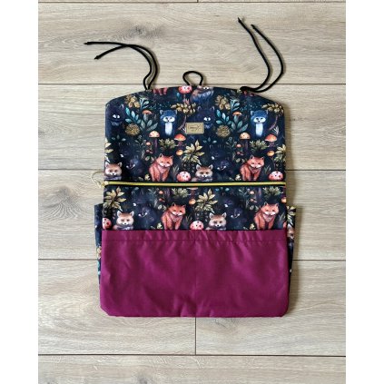 Kapsář Zvířátka v lese + vínová