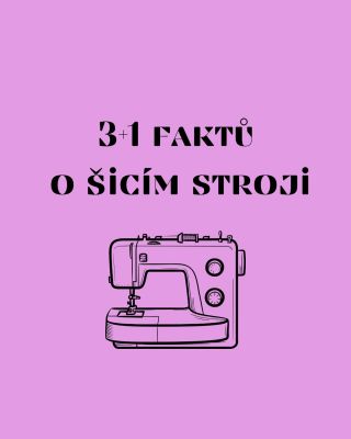 Jedna z nejdůležitějších věcí pro mojí práci!💪 Jako je pravda, že bych mohla šít i v ruce. Ale upřímně, umíš si...