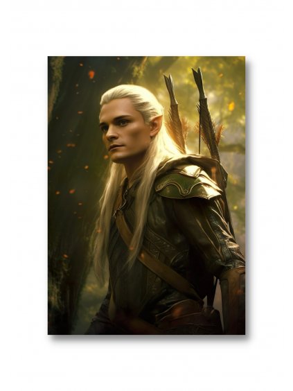 Pohlednice Legolas Pán prstenů (The Lord of the Rings)