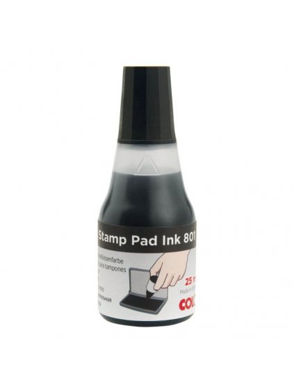 134135 colop stamp pad ink 801 25ml