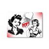 Pohlednice Pin Up Girls Pop Art