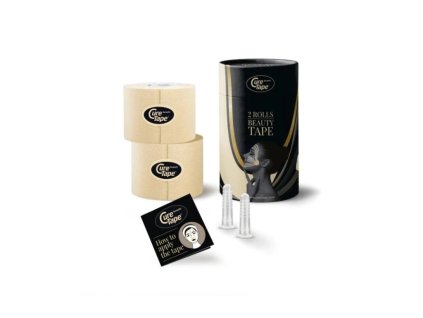 CureTape Beauty tejpovací obličejová páska (5 cm x 5 m) double pack s dárkem